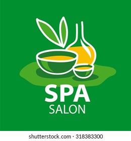 vector logo attributes for spa salon