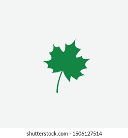 vector logo, autumn leaves  isolated