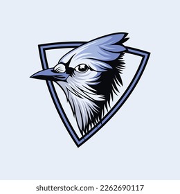 vector logo awesome calgary bird