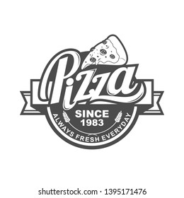 Pizza Shop Logo Images, Stock Photos & Vectors | Shutterstock
