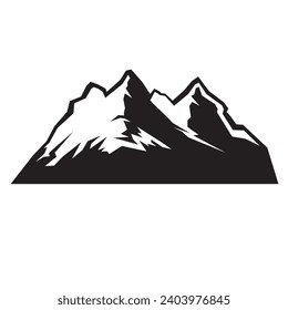 Vector logo bagus gunung buat dijadikan template logo