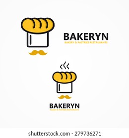 Vector logo for bakeries 