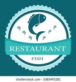 Vector Logo Banner Advertising Restaurant Name Stock Vector (Royalty ...