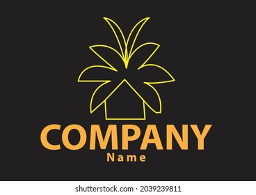 Vector Logo for banner, poster, flyer, handwritten logo for identity