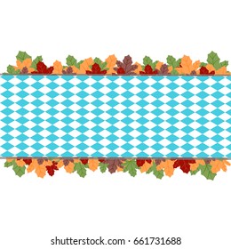 Vector logo for bar banner oktoberfest pub during the festival beer mug glass with foam filled to the brim octoberfest pubs. Oktoberfest Bavarian pattern Germany flag celebration holiday oktoberfests.