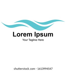vector logo with beautiful and simple shapes