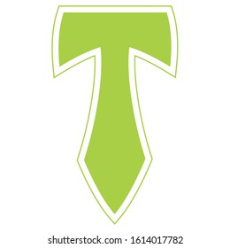 vector logo with beautiful and simple shapes