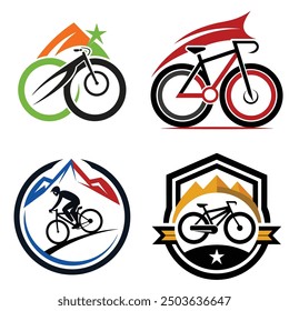 Logotipo del Vector de la bici, para los amantes de la bici