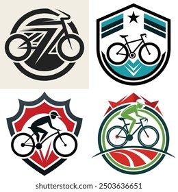 Logotipo del Vector de la bici, para los amantes de la bici