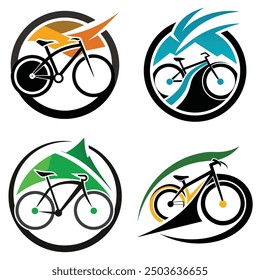 vector logo of bike, for bike lovers