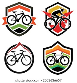 vector logo of bike, for bike lovers