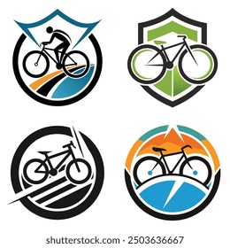 vector logo of bike, for bike lovers
