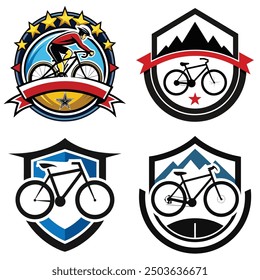 vector logo of bike, for bike lovers