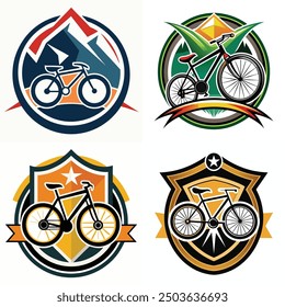 vector logo of bike, for bike lovers