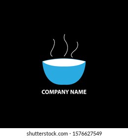 Vector logo bowl with an elegant design