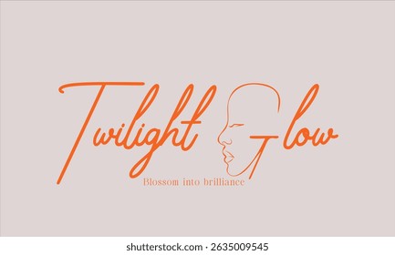 Vector logo and branding design templates in minimal style, for beauty center, fashion studio, haircut salon and cosmetics - female portrait, beautiful woman's face logo