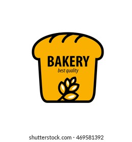 vector logo bread
