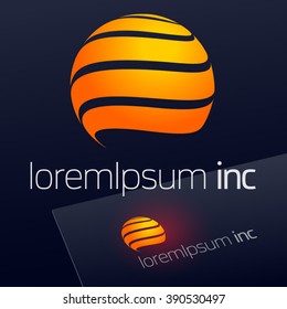 Vector logo for Business, Corporation