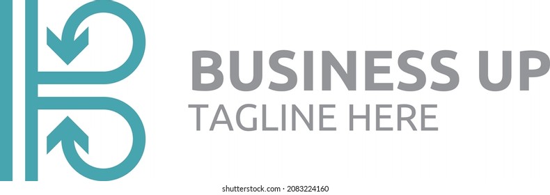 Vector logo business design with Letter B