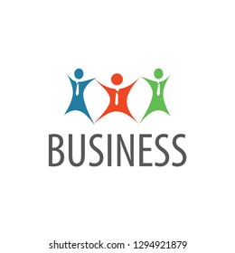 vector logo business finance