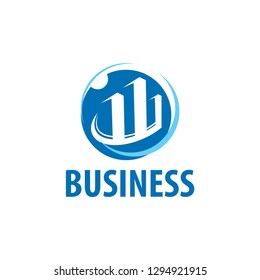 vector logo business finance