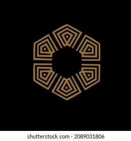 Logotipo vectorial para marca comercial, símbolo,icono