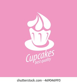 vector logo cake