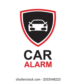 Vector Logo Of The Car Alarm Installation Service