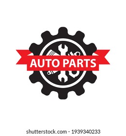 Vector Logo Car Parts Auto Repair Stock Vector (Royalty Free ...