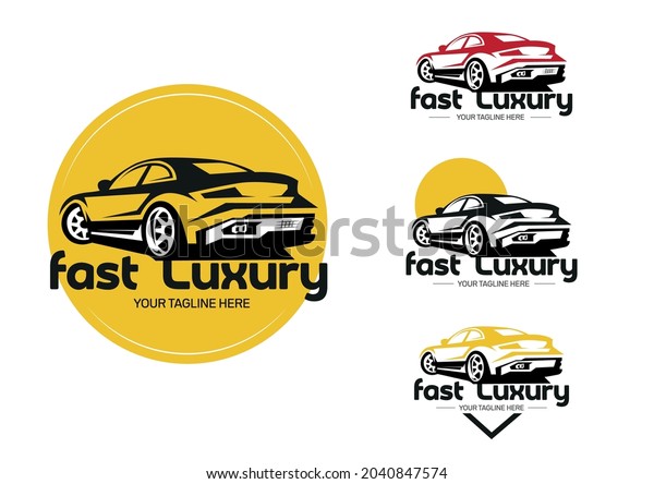 Vector logo\
for car rental luxury and\
prestigious