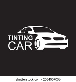 Vector logo of the car tinting service