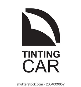 Vector logo of the car tinting service