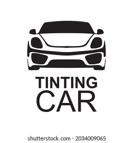 Vector logo of the car tinting service