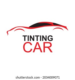 Vector logo of the car tinting service