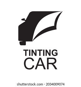 Vector logo of the car tinting service