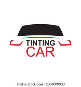 Vector logo of the car tinting service