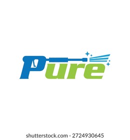 Logotipo del Vector para el túnel de lavado