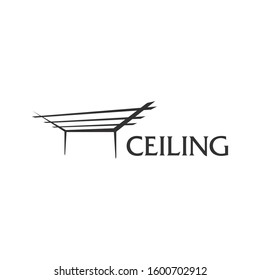 Vector logo of ceilings and stretch ceilings