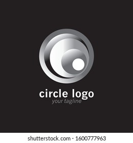 Vector Logo Circle for a Technology Company logo