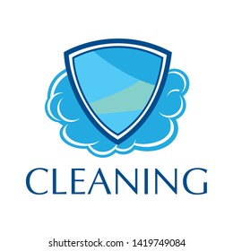 vector logo for cleaning service