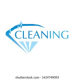 vector logo for cleaning service