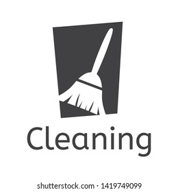 vector logo for cleaning service