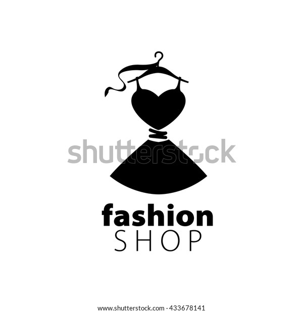 Vector Logo Clothing Stock Vector (Royalty Free) 433678141