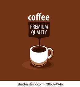 vector logo for coffee
