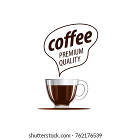 vector logo for coffee