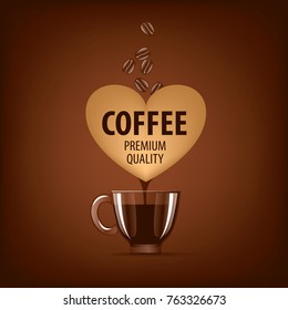 vector logo for coffee