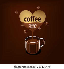 vector logo for coffee