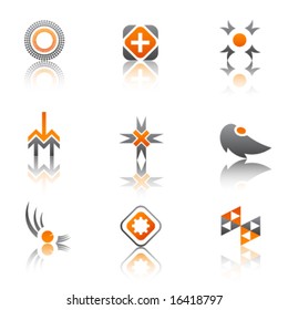 Vector Logo Collection Stock Vector (Royalty Free) 16418797 | Shutterstock