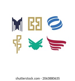 Vector logo collection for your business. Association, Alliance, Unity, Teamwork