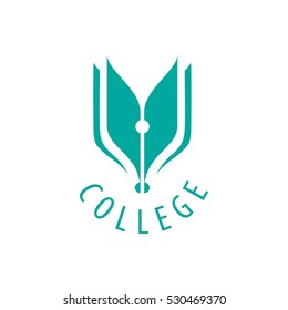 vector logo college